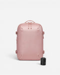 Front view of Lavnex ZoraPack Mini™ backpack in Rose Blush color with matte finish and minimalist design