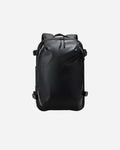 Lavnex SpacePack Pro black water-resistant minimalist backpack with top handle and multiple zippered compartments
